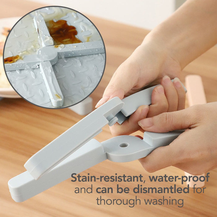Extra Thick & Collapsible Silicone Heat Insulation Pad / Mat for Hot Pots, Pans & Crockery