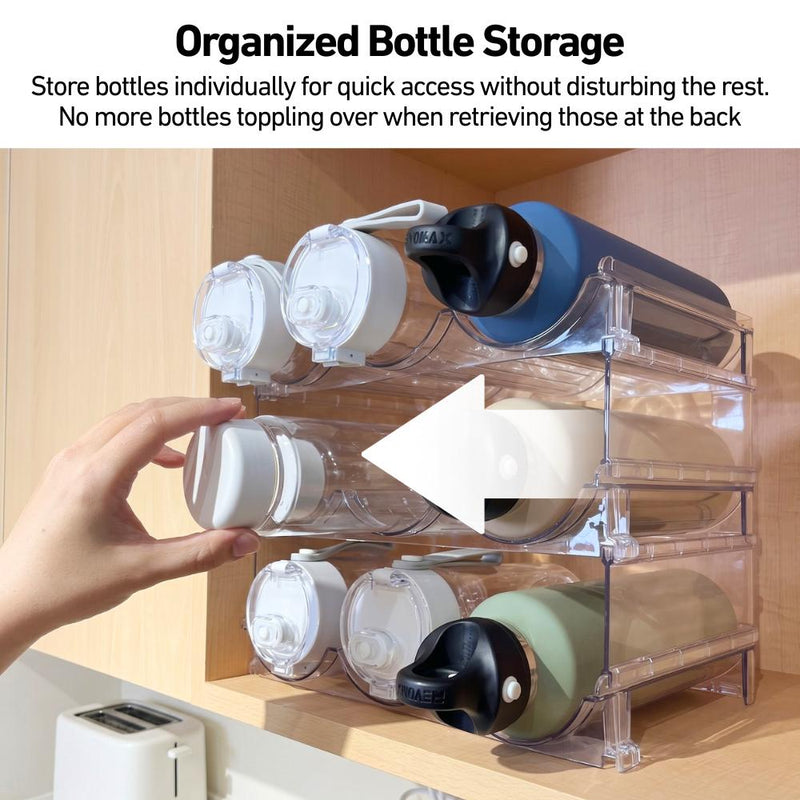3-tier Thermal Flask Bottle & Wine Rack