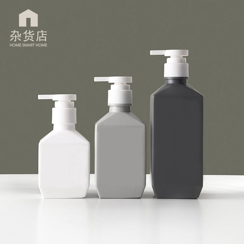 Monochrome Reusable Refill Bottles for Shampoo / Conditioner / Body Wash / Handwash