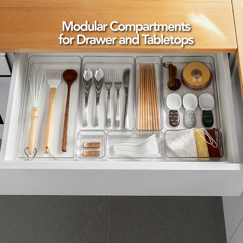 Modular Compartments for Drawer and Tabletops