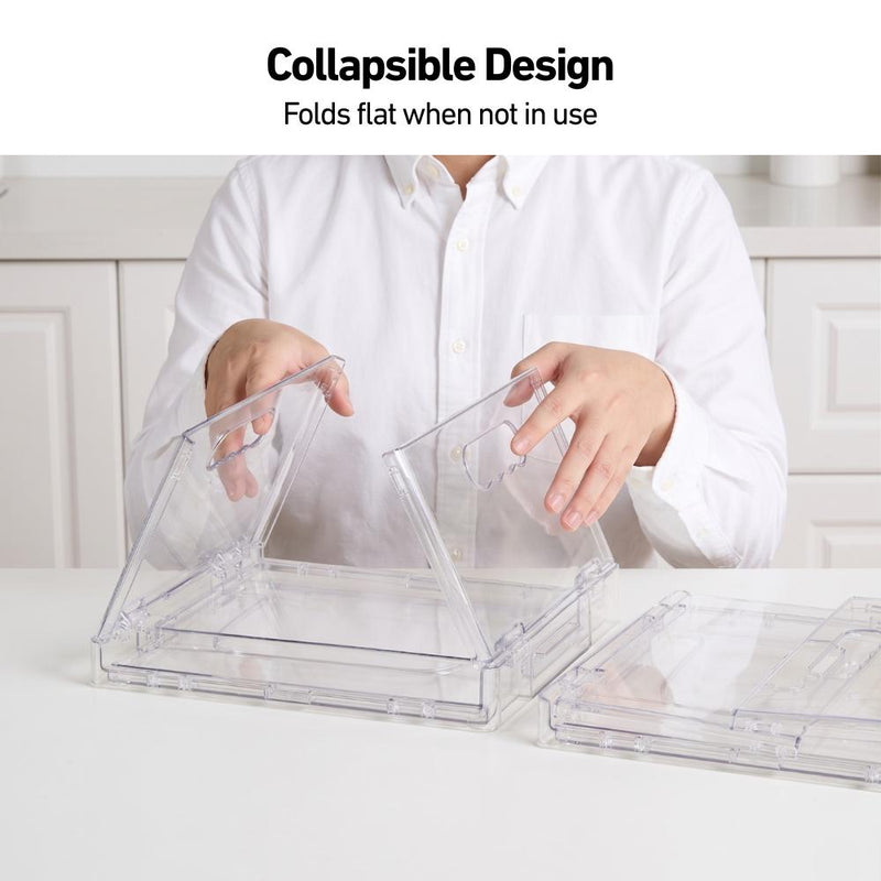 Gentle Spaces ClearStack Front Access Bin 2pc