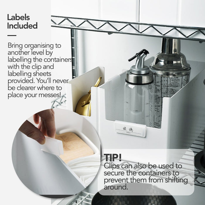 Modular Stackable Storage Sorting Containers