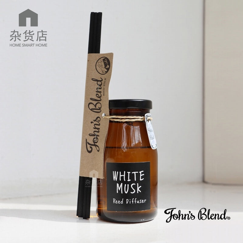 John's Blend Reed Diffuser White Musk & Assorted Scents