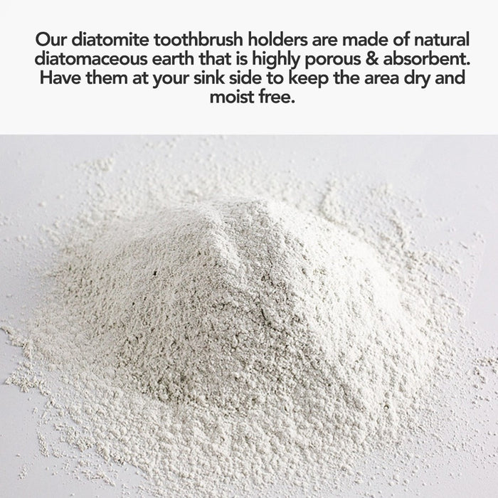 Quick Dry Diatomite Toothbrush & Accessories Holder