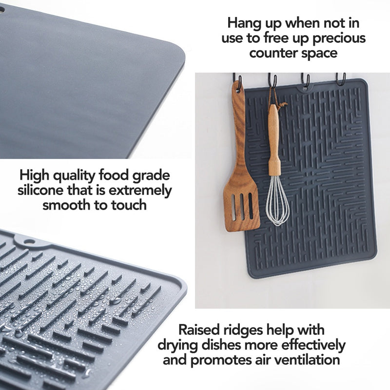 Large Silicone Dish Drying Mat