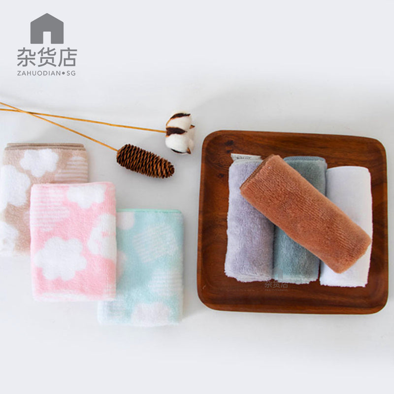 (Set of 3) Soft Water Absorbent Microfiber Hand Towels