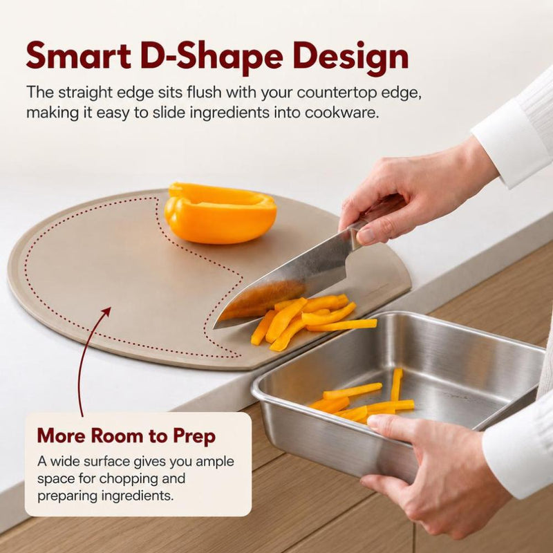 Premium Flexible TPU 99.9% Antibacterial Cutting Board