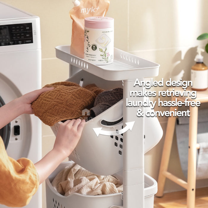 2/3-tier Laundry Basket & Organiser