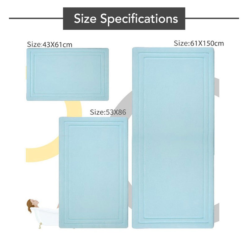 Ultra Absorbent & Super Soft Memory Foam Bathroom Floor Mat with Anti-Slip Base