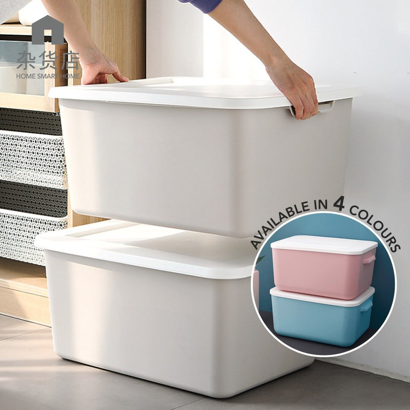 Japanese Minimalist Stackable Storage Boxes in Assorted Sizes
