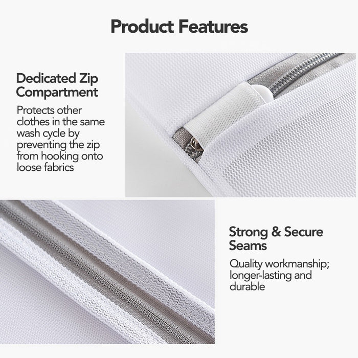 (Set of 2) Fine Mesh Laundry Bags in 8 sizes