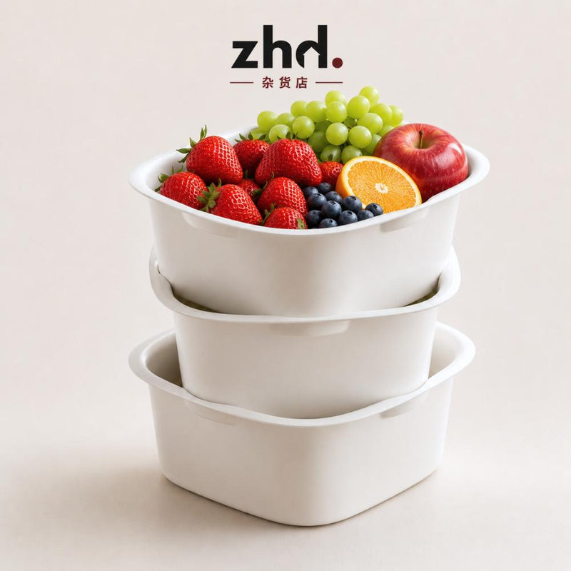 3-tier Stackable Colander Draining Basket