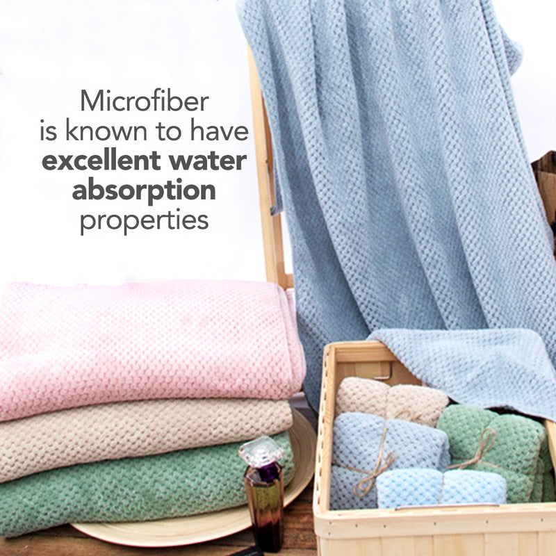 Ultra Absorbent Soft & Lightweight Microfiber Bath / Sports Towel