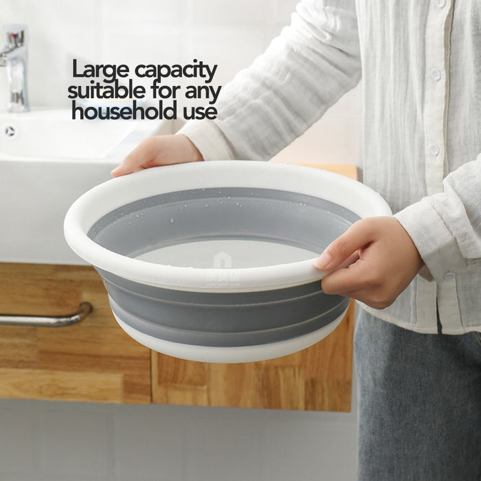Space-saving Multipurpose Collapsible Basin