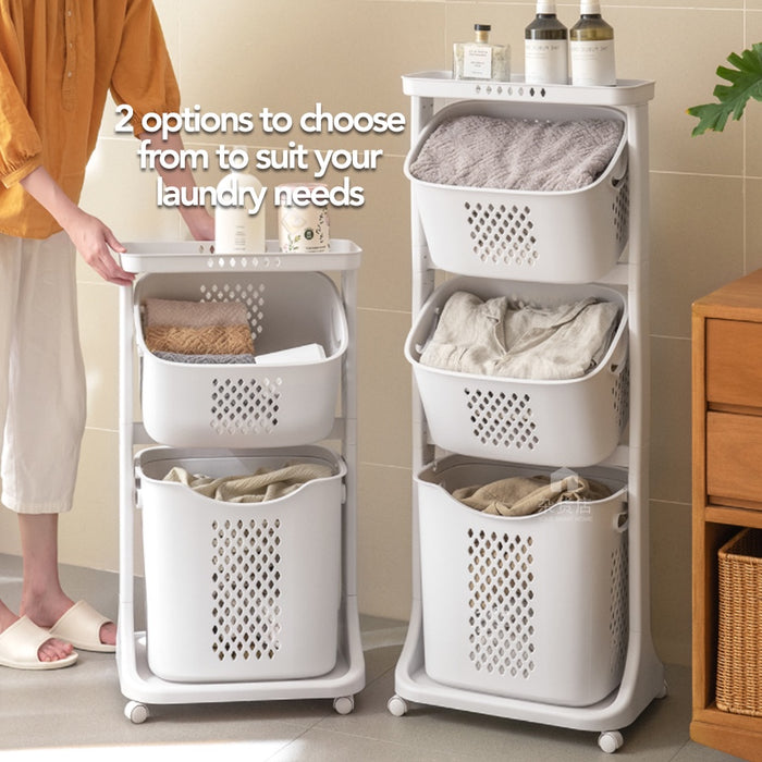 2/3-tier Laundry Basket & Organiser
