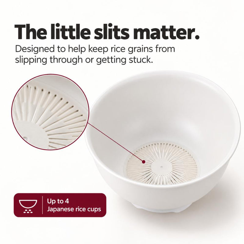 Akebono Made in Japan CÓME COLLE! Ichi-oshi Rice Strainer