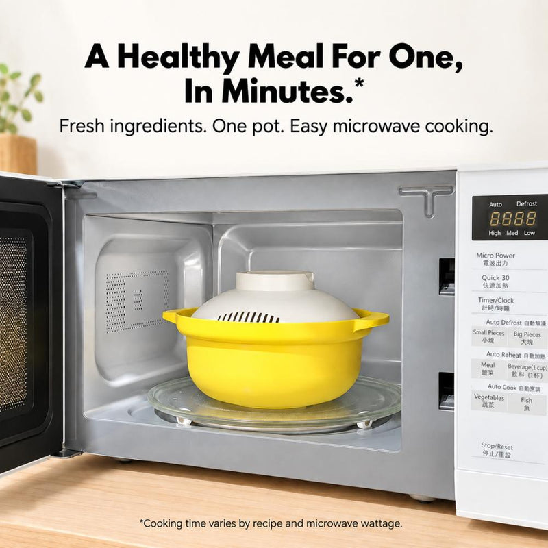 &NE Recopo Made in Japan Microwave Cooking Pot 1.5L
