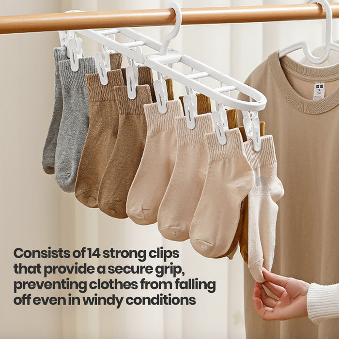 Foldable Clothes Pegs for Travel Baby Clothes Adults Lingerie