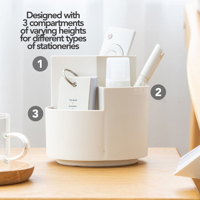 Rotating Pen & Stationeries Holder