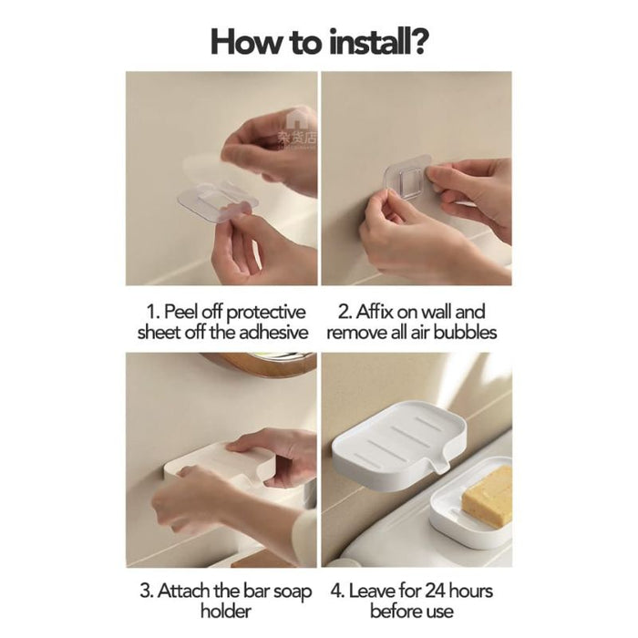 Dual Function Bar Soap Holder with Spout