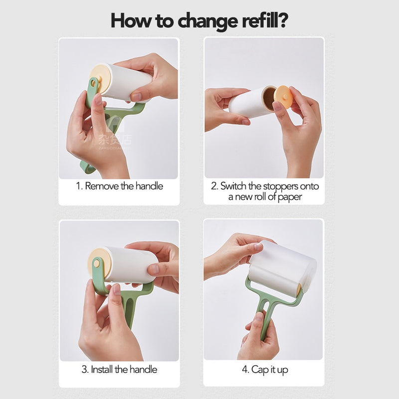 Handy-Dandy Portable Lint Roller with Cover