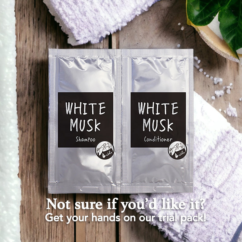 John's Blend Shampoo Conditioner Moist Type White Musk