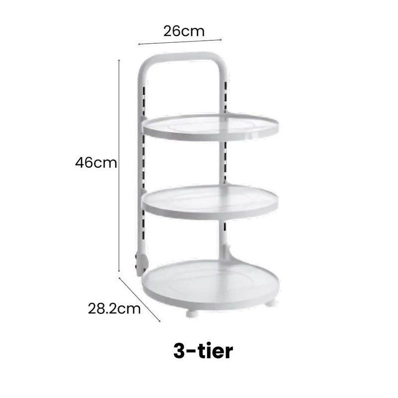 Adjustable Pots & Pans Tiered Rack & Organiser