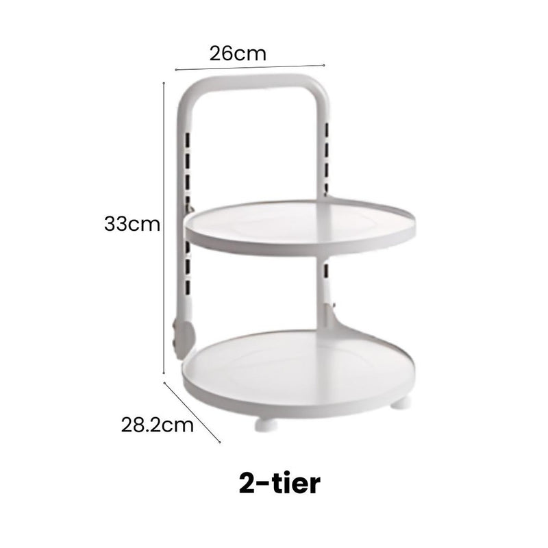 Adjustable Pots & Pans Tiered Rack & Organiser