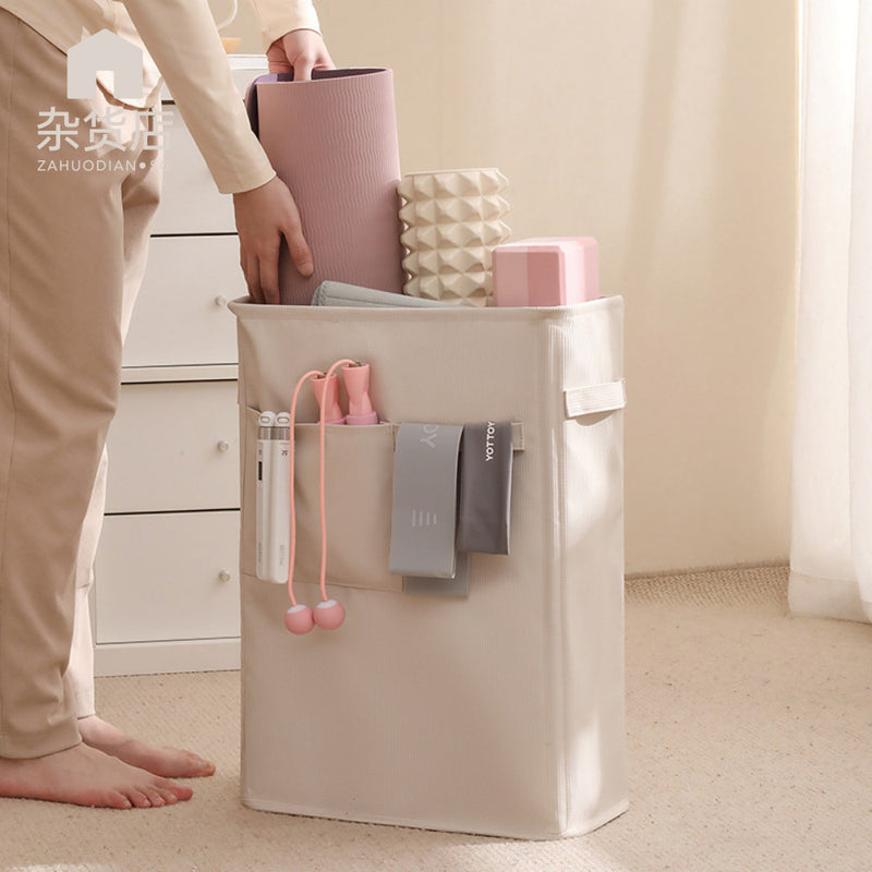 Home Gym Equipment Storage Organiser - for Yoga Mats and Blocks, Stretch Bands, Foam Rollers & More