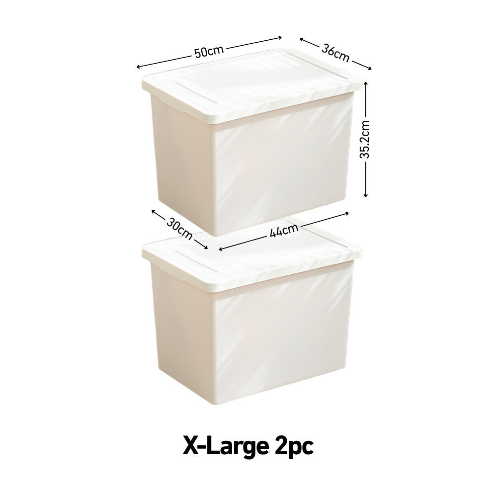 Gentle Spaces MatteStack Extra Large Dustproof Storage Box with Lid