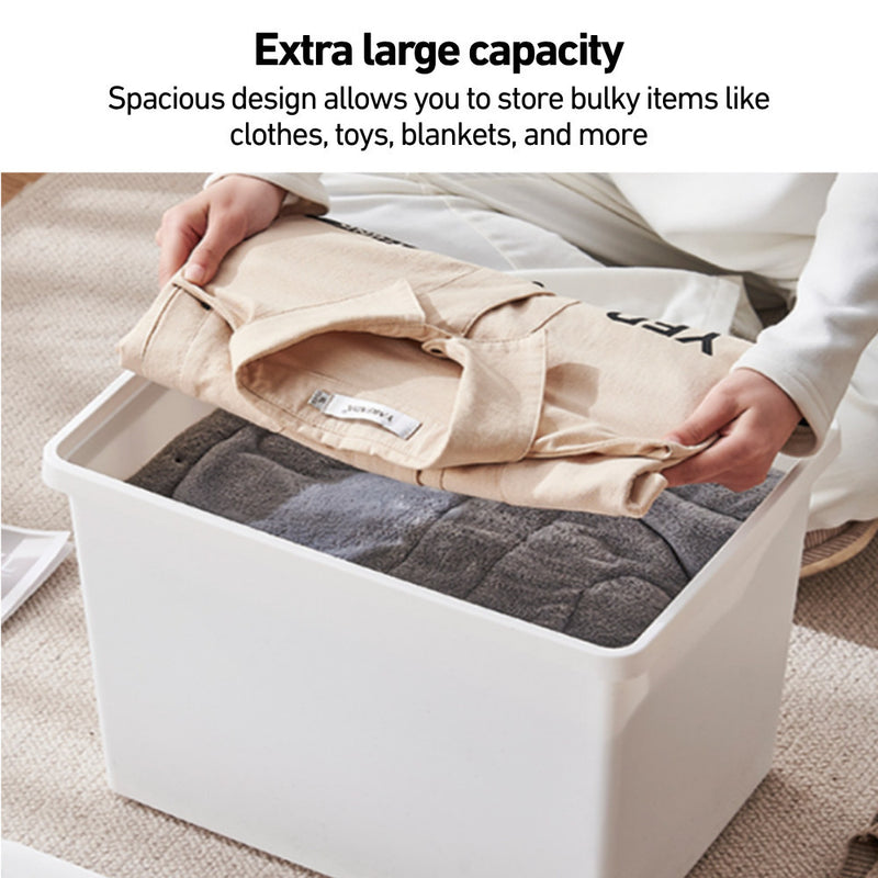 Gentle Spaces MatteStack Extra Large Dustproof Storage Box with Lid
