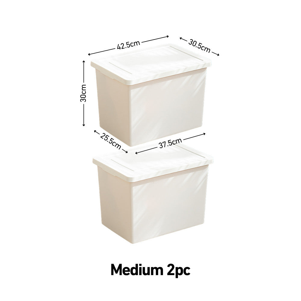 Gentle Spaces MatteStack Extra Large Dustproof Storage Box with Lid