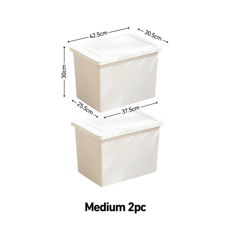 Gentle Spaces MatteStack Extra Large Dustproof Storage Box with Lid
