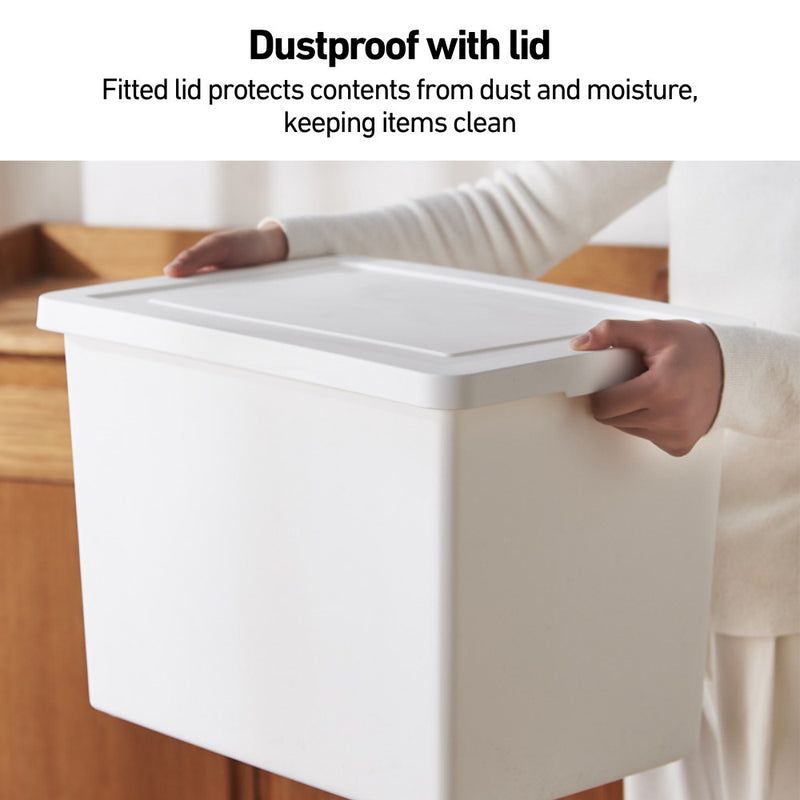 Gentle Spaces MatteStack Extra Large Dustproof Storage Box with Lid