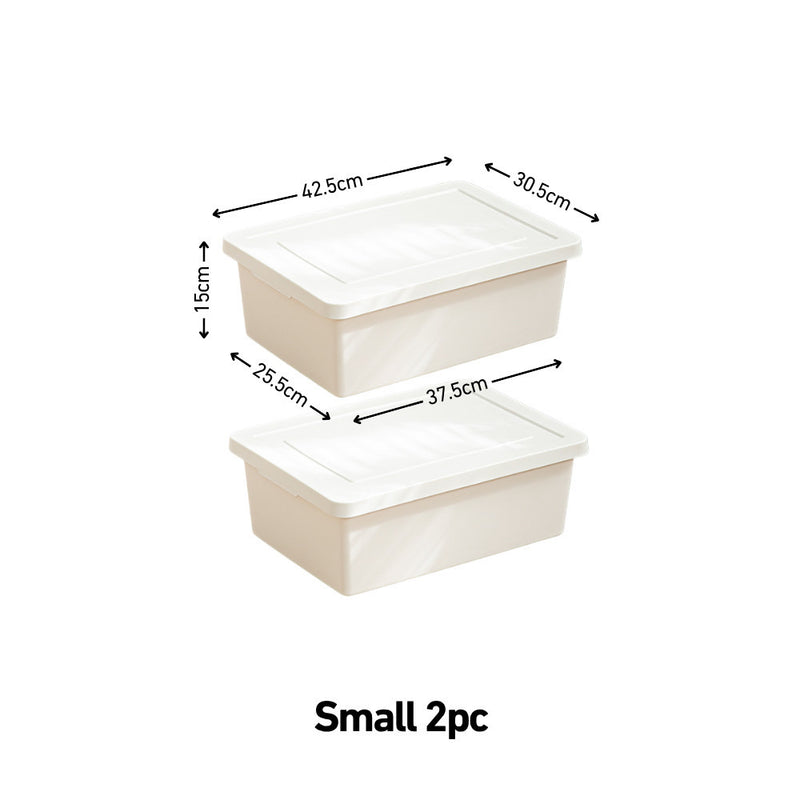 Gentle Spaces MatteStack Extra Large Dustproof Storage Box with Lid
