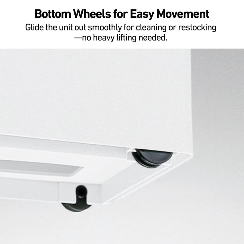 Like-it Slim Compact Gap Storage Stocker Drawer Unit 3-tiers