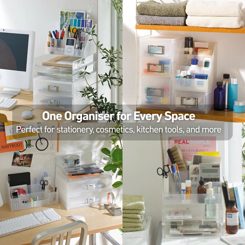 Like-it Tiered Desk Organiser for Stationery & Cosmetics
