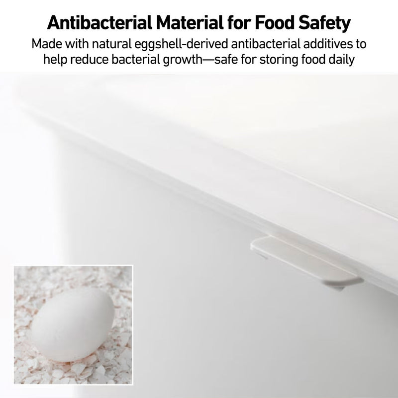 Like-it Smart Pantry Stock Case System - Daily Use Dual Bins with See-through Flip Lid