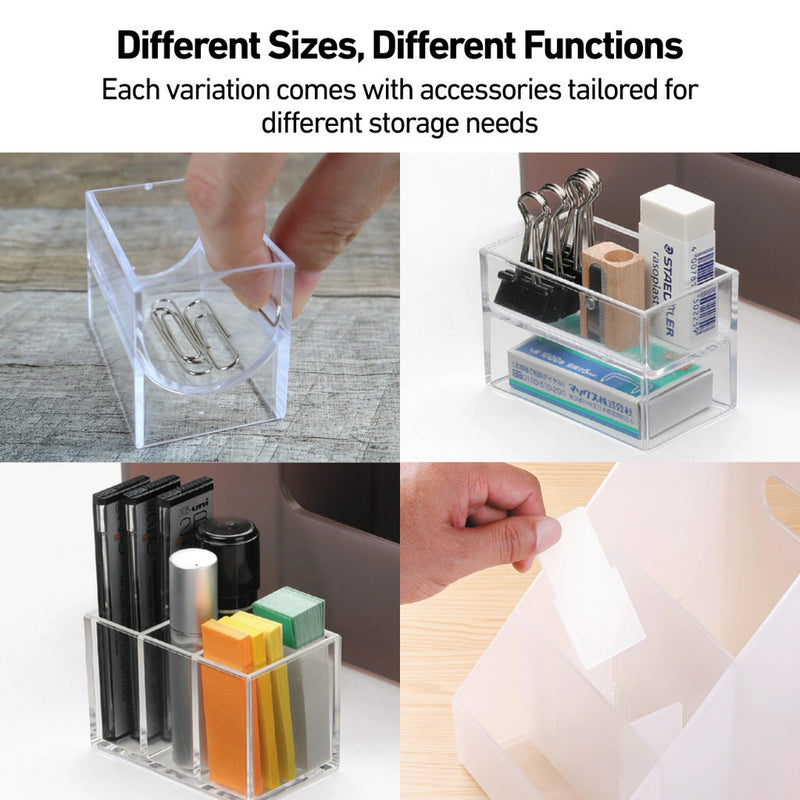 Like-it Tiered Desk Organiser for Stationery & Cosmetics