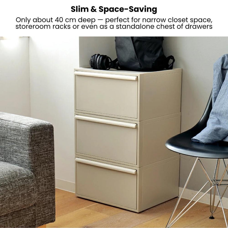 (CARTON DEAL) Like-it Japan Closet System Drawers - Wide
