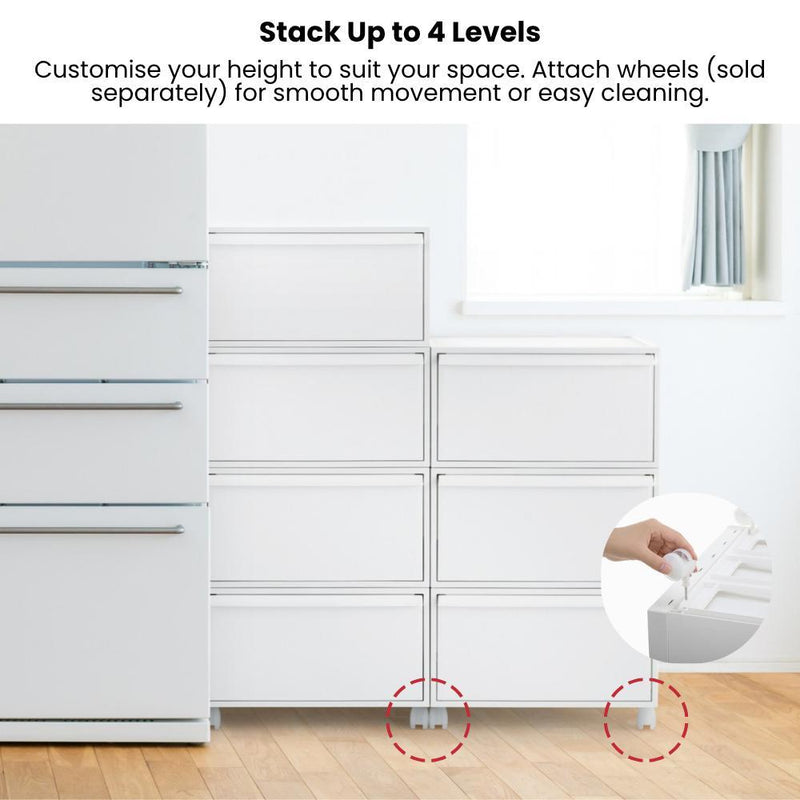 (CARTON DEAL) Like-it Japan Closet System Drawers - Wide