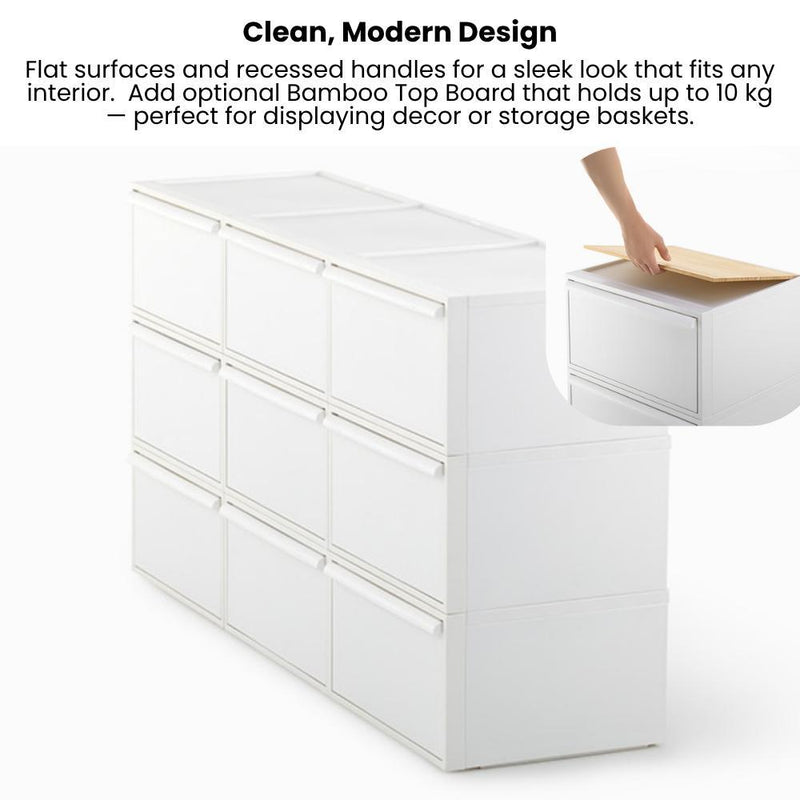 (CARTON DEAL) Like-it Japan Closet System Drawers - Wide