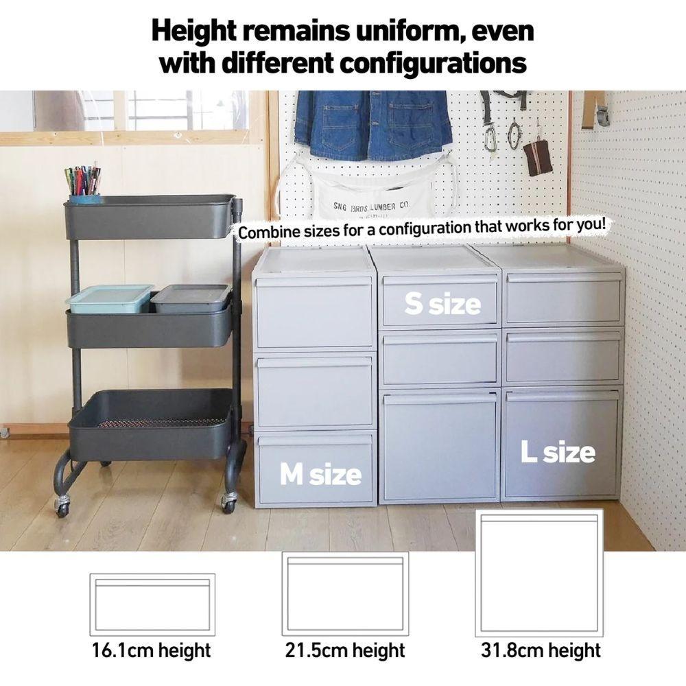 (CARTON DEAL) Like-it Japan Closet System Drawer