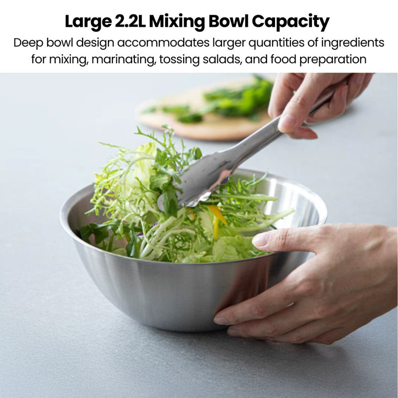 Stainless Steel Nesting Mixing Bowls Set of 6