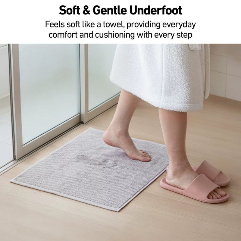 High Absorbency Soft Cotton Floor Mat