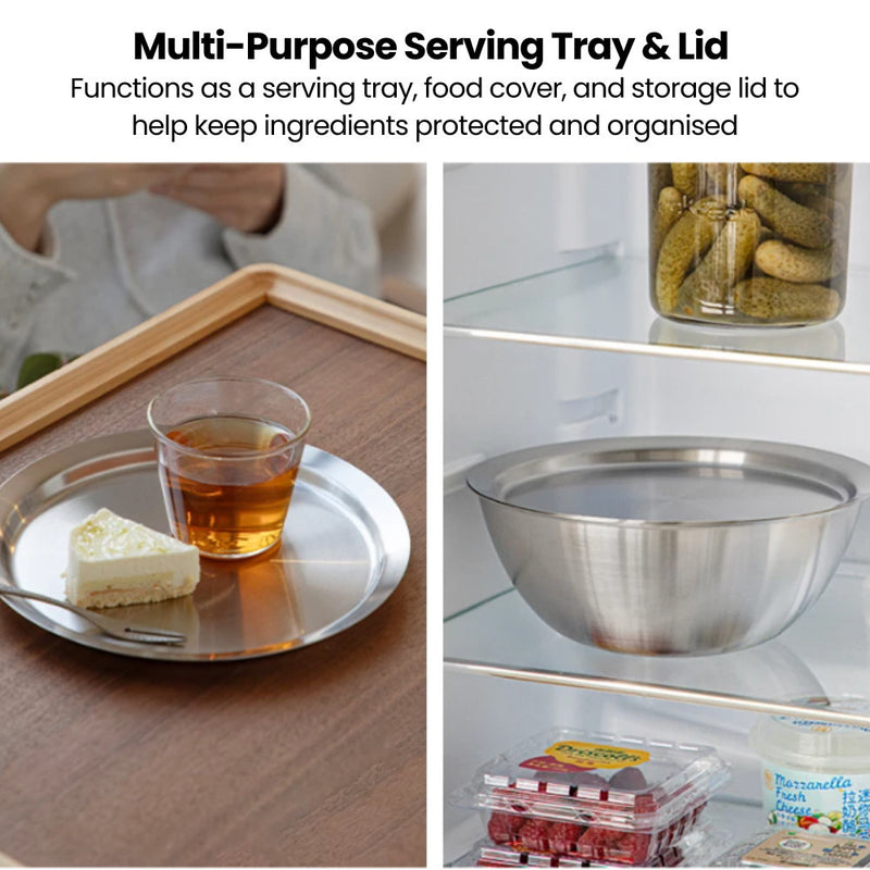 Stainless Steel Nesting Mixing Bowls Set of 6