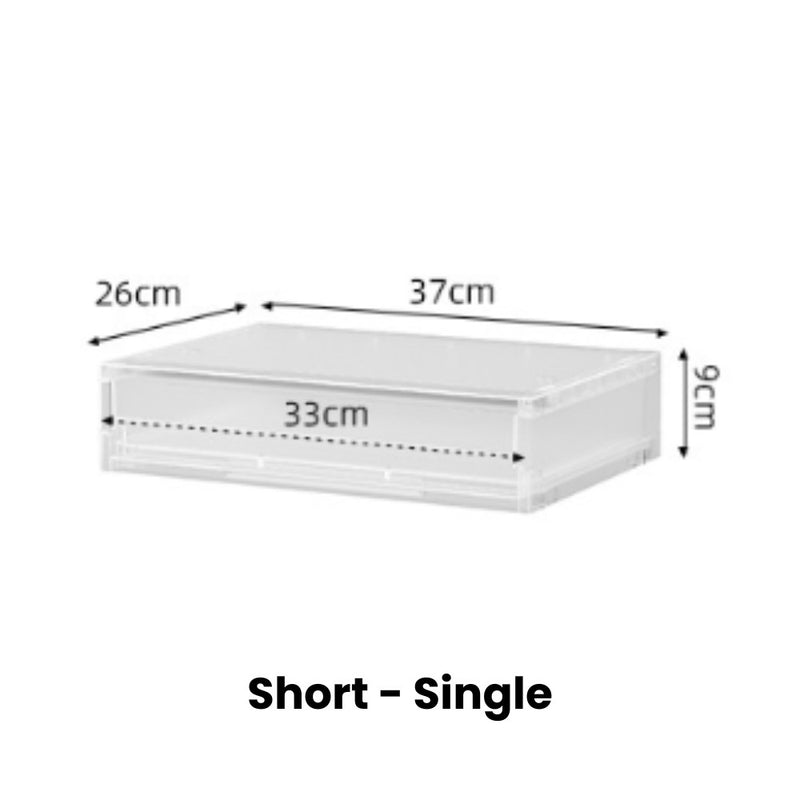 Matte Minimalist Frosted Drawers for Organising Documents Snacks Medicine Skincare Cosmetics & More