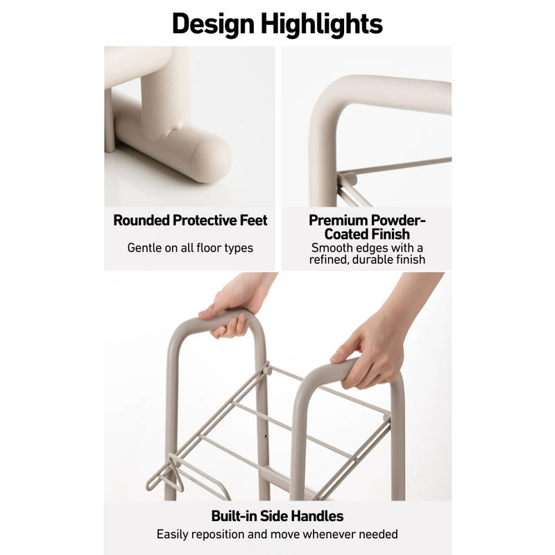 Adjustable 3-layer Storage Rack
