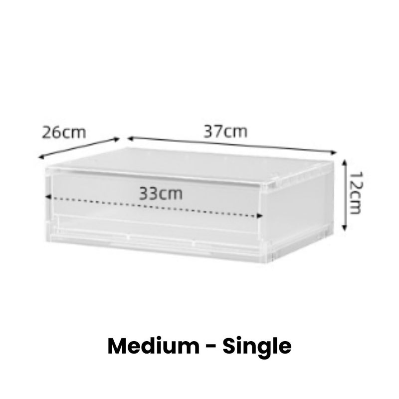 Matte Minimalist Frosted Drawers for Organising Documents Snacks Medicine Skincare Cosmetics & More