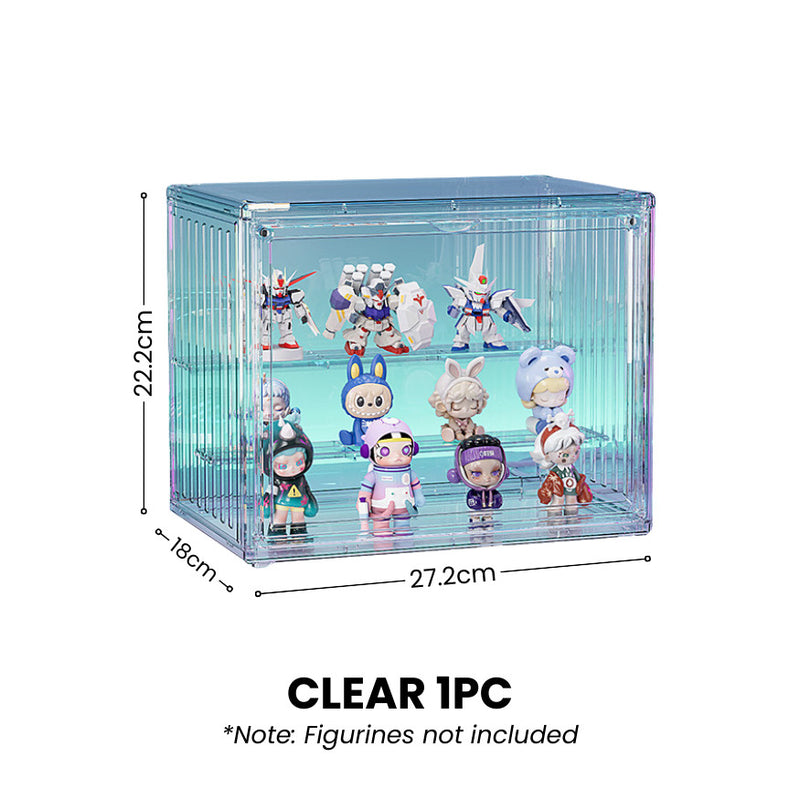 Clear Magnetic Display Case & Storage Box for Figurines and Collectibles, Hand Bags, Cosmetics, Perfumes & More